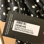 Pretty Little Thing  Ruched Bust Bodycon Dress Dalmatian Print Black‎ 8 Photo 7