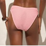 J.Crew Bikini Swimsuit Two Piece Sunny Crochet Pink High Waist XXS/XS NWT Photo 4