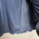 J.Crew  Pleated Skirt Navy Blue Women Size‎ 6 Office Preppy Classic Academia Photo 10