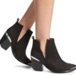 Jeffrey Campbell Cromwell Suede Cowboy Booties Photo 0