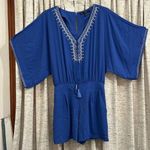 White House | Black Market  Embroidered Romper Photo 0