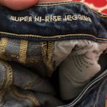 American Eagle  Super Stretch Super High Rise Jeggings Size 0 Regular Distressed Photo 13