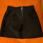 Vintage Black Velvet Mini Skirt Photo 0