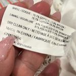 Shoshanna  Womens Abella White Ivory Floral Lace Ruffled Cocktail Party Dress 6 Photo 5