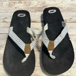 OP Blingy Flip Flops Sandals Size 9 Rhinestone Beach Pool Thongs Photo 4