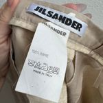 Jil Sander Vintage  100% Ramie Tan Balloons Leg Trouser High Waisted Size 38 Med Photo 3