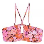 Ninety Nine Degrees Halter Cheeky Hipster Bikini Set Multi Coco Floral L/XXL NEW Pink Size undefined Photo 0