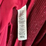 ASOS NWT Burgundy Red Sequin 3/4 Sleeve Wrap Midi Maxi Formal Cocktail Dress 22 Photo 15