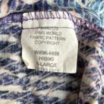 Jams World Hibiki It’s A Wrap Skirt XL Abstract Print Blue Green Yellow Resort Photo 8