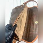 Etro Vintage Paisley Shoulder Bag with Leather Trim Brown Photo 6