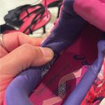 ASICS  Women's Floral Running Shoes - Pink and Purple Breast Cancer Awareness Photo 6