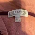 P.J. Salvage  Ric Rak Patty Wack Stars Hooded Sweatshirt Sz Medium Lounge Cozy Photo 5