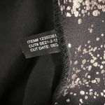 Torrid  Women's Size 2‎ Black Silver Print Cropped Leggings Plus Size Photo 3