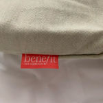 Benefit cosmetics large organic shoulder bag, tote, New White Photo 1