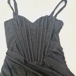 H:ours  Miquela Mini Dress in Black Small Photo 3