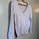H&M Light Pink V-Neck Sweater Size S EUC Photo 4