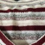 American Eagle  Soft & Sexy Plush Striped Long Sleeve VNeck TShirt Size Medium Photo 5