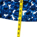 Carolina Herrera  cotton Blue and White Floral Long Sleeve self-tie belt Dress Photo 10