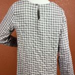 Unbranded Plaid Long Sleeve Dress Size 42 Made In Turkey. Gray Photo 3