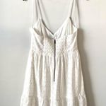 Alice + Olivia  Fae Eyelet Mini Dress White 12 Photo 5