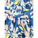 NWT No Pise La Grama Tiered Papelon Mini Dress Orquidea Azul Print Womens Size 0 Photo 4