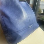 Coach Blue Leather Large Purse Photo 12
