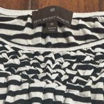 Fenn Wright Manson  Black and White Striped Blouse Photo 1