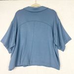 Athleta Westwood Sweatshirt Tee Size Medium Cottage Blue Athletic Athleisure Photo 3