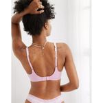Aerie NWT Real Sunnie Demi Push Up Ombre Lace Bra Violet Willow Size 38D Photo 1