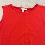 Michael Kors  Orangey-Red Sleeveless Women's Top size XL Photo 2