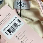 Oh Polly  Yara Ruffle Mini Dress Beige Fitted Long Sleeve Women's Size 6 Clubwear Photo 10