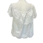 Oysho  Women’s Lace Front White Top Photo 2