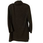 WAYF  Turtleneck Sweater Dress Charcoal Gray Black Womens Size Small Photo 3