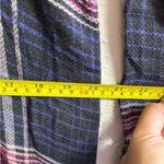 Cloth & Stone Anthropology  Navy and Pink Plaid Tunic Dress/Top Size M Photo 9