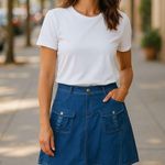 Mountain Hardwear  Blue Activewear Skirt Flare Outdoors Athletic Cargo Size 4 Photo 0