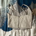Hollister  heather grey corset tank size medium Photo 1