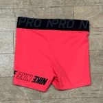 Nike  Pro Neon Pink Spandex Shorts Size Medium Photo 2