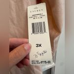 Ralph Lauren LRL Blush Pink Silk Lace Lightweight Sweater Plus Size 3X NWT Photo 8