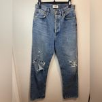 AGOLDE 90's Pinch Waist High Rise Straight Leg Jeans in Lineup Size 27 Photo 3