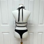 Edikted Edited Backless Cowl Neck Bodysuit - Size S. Photo 3