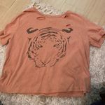 Distressed Tiger T Shirt Orange Photo 0
