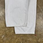 Uniqlo Carpenter Pants Women's Small Beige Cotton Linen Trouser Utility Workwear Photo 6