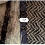 None Italian Genuine Calfskin Leather Belt - Size Small (30) Photo 5