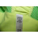 Kyodan  Ladies XS 1/4 Zip Athletic Top Green Yellow Striped Running Long Sleeve W Photo 11