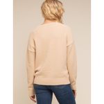 Thread & Supply Nashville Sweater Womens Large Beige Sand Cozy Soft Fuzzy Lounge Photo 8
