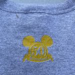 Disney Vintage land Mickey Mouse Grey Graphic Sleeveless Muscle Tank T-shirt Photo 6