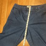L.L.Bean  women’s classic fit straight jeans size 14 . Photo 3