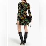 NWT Saloni Pia Velvet Silk Dress size 2 Photo 9