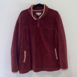 Koolaburra by Ugg  Sherpa with microsuede burgundy wine pullover Photo 3