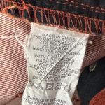 prAna SZ 6/28 Jeans Stretch Mid-Rise Pockets Straight Leg Geometric Rust Red Photo 8